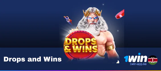 Get significant jackpot at Drops and Wins Tournaments - 1Win Kenya