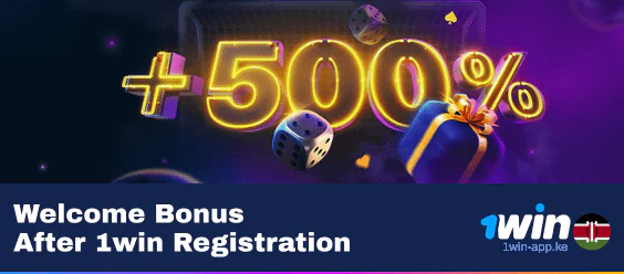 Get a Welcome Bonus after registration at 1Win