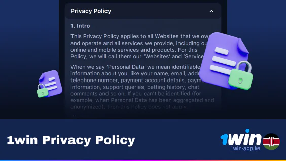 1Win App Privacy Policy Information