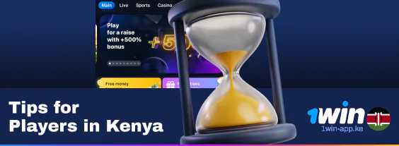 Tips of Responsible Gaming for Kenyan Players - 1Win Application